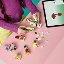 LEGO Minecraft kipberijder woestijnaanval 21592 productafbeelding 3