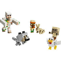 LEGO Minecraft kipberijder woestijnaanval 21592 productafbeelding 2