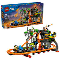 LEGO City Lava Land achtbaanpark 60501 hoofdafbeelding product