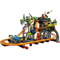 LEGO City Lava Land achtbaanpark 60501 productafbeelding 2