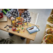 LEGO City pizzacentrale met voertuigen 60496 productafbeelding 3
