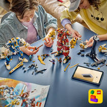 LEGO NINJAGO de twee torenhoge mecha 71870 productafbeelding 3