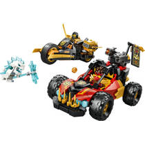 LEGO NINJAGO Kai en Cole's combivoertuigen 71864 productafbeelding 2