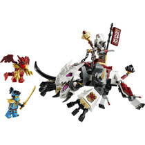 LEGO NINJAGO Zilvar en Grimtak het Drakenbeest 71863 productafbeelding 2