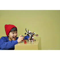 LEGO NINJAGO Zilvar en Grimtak het Drakenbeest 71863 productafbeelding 5