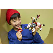 LEGO NINJAGO Zilvar en Grimtak het Drakenbeest 71863 productafbeelding 4