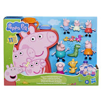 Peppa Pig complete gezinskoffer met 7 figuren productafbeelding 3