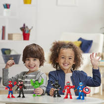 Marvel Super Hero Adventures Epic Hero Team speelfigurenset productafbeelding 3