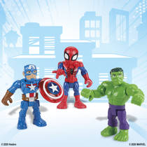 Marvel Super Hero Adventures Epic Hero Team speelfigurenset productafbeelding 4