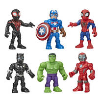 Marvel Super Hero Adventures Epic Hero Team speelfigurenset productafbeelding 2