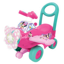 Kiddiland Disney Minnie Mouse Lights ’n Sounds Minnie’s activiteitenvliegtuig loopauto