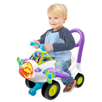 Kiddiland Buzz Lightyear Lights ’n Sounds Buzz' activiteitenvliegtuig loopauto productafbeelding 2