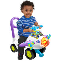 Kiddiland Buzz Lightyear Lights ’n Sounds Buzz' activiteitenvliegtuig loopauto productafbeelding 5