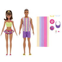 Barbie Style Ken en Barbie modepoppen set 2-delig