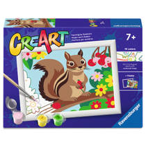 Ravensburger CreArt Schilderen op nummer eekhoorn
