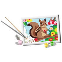 Ravensburger CreArt Schilderen op nummer eekhoorn productafbeelding 2
