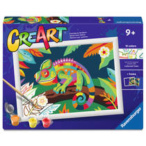 Ravensburger CreArt Schilderen op nummer kameleon