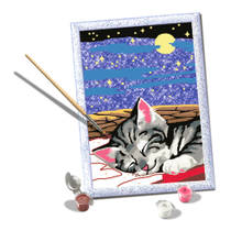 Ravensburger CreArt Schilderen op nummer dromende katten productafbeelding 2