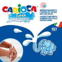 Carioca Joy afwasbare viltstiften set 24-delig productafbeelding 3