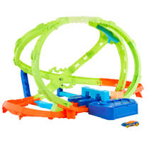 Hot Wheels Stunt Tracks Hypersphere Crash speelset productafbeelding 5