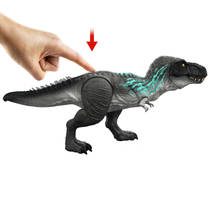 Jurassic World Muscle Madness Tyrannosaurus Rex actiefiguur productafbeelding 2