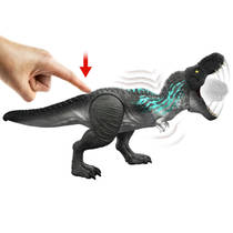 Jurassic World Muscle Madness Tyrannosaurus Rex actiefiguur productafbeelding 4