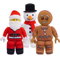 LEGO Feestdagen pluchen minifiguur