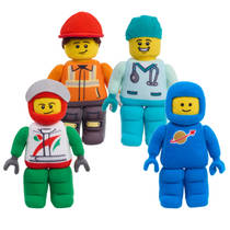 LEGO Careers minifiguur pluche