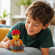 LEGO Perch'd Magnetische schouderknuffel productafbeelding 4