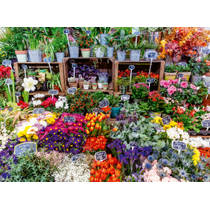 Ravensburger puzzel bloemenmarkt Frankrijk - 500 stukjes productafbeelding 2