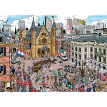 Ravensburger Cities of the World puzzel Den Haag - 1000 stukjes productafbeelding 2