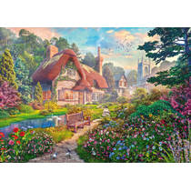 Ravensburger puzzel Oak Tree Cottage - 1000 stukjes productafbeelding 2