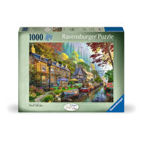 Ravensburger puzzel Canal Side Lane - 1000 stukjes hoofdafbeelding product