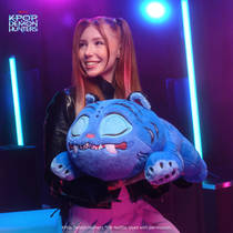 KPop Demon Hunters knuffel slapende Derpy Tiger - 45 cm productafbeelding 4
