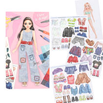 TOPModel Create Your TOPModel Design Studio stickerboek productafbeelding 2