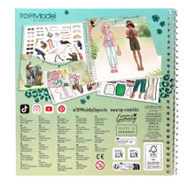 TOPModel Dress Me Up stickerboek safari productafbeelding 4