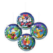 Ravensburger 3D-puzzel bal Disney kerst-motieven set van 4 productafbeelding 2