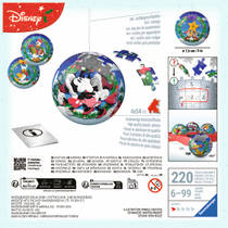 Ravensburger 3D-puzzel bal Disney kerst-motieven set van 4 productafbeelding 3