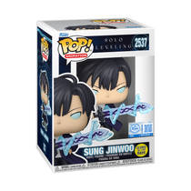 Funko Pop! Solo Leveling figuur Jinwoo met zwaard glow in the dark productafbeelding 3