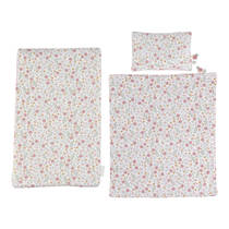Little Dutch Soft Flowers houten poppenbed - roze productafbeelding 7