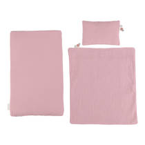 Little Dutch Soft Flowers houten poppenbed - roze productafbeelding 6