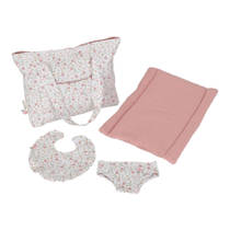 Little Dutch Soft Flowers poppenverzorgingstas productafbeelding 5