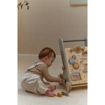 Little Dutch Safari Friends houten activiteitenloopwagen productafbeelding 3