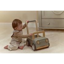 Little Dutch Safari Friends houten duwkar productafbeelding 4