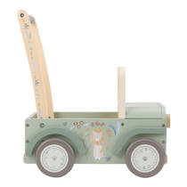Little Dutch Safari Friends houten duwkar productafbeelding 3