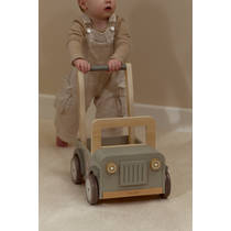 Little Dutch Safari Friends houten duwkar productafbeelding 2