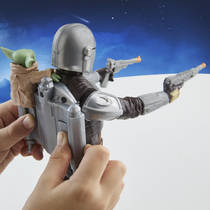 Star Wars The Mandalorian and Grogu actiefiguur The Mandalorian and Grogu Bounty Blaster productafbeelding 5
