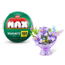 MAX bloemenboeket met LED S1 - paars