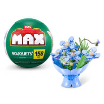 MAX bloemenboeket met LED S1 - blauw