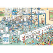 Jumbo Jan van Haasteren 2-in-1 puzzelset Hop hop, overal sop & Een kleurrijk zooitje - 2 x 1000 stukjes productafbeelding 2